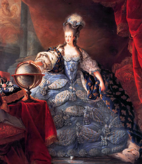 Marie Antoinette born in Vienna 2 November 1755 died in Paris 
